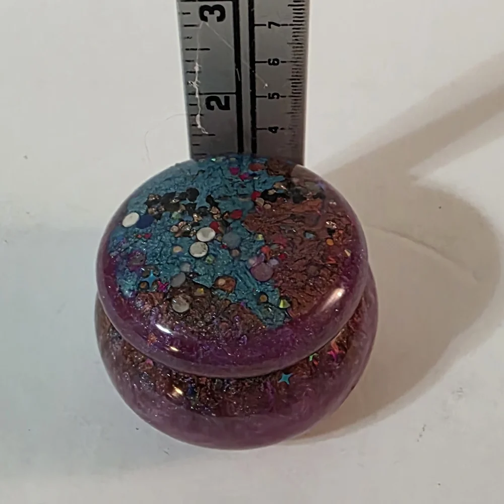 Hand Crafted pink purple